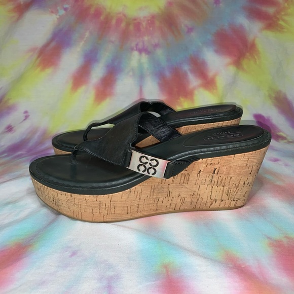 Coach platform sandals - Picture 2 of 5